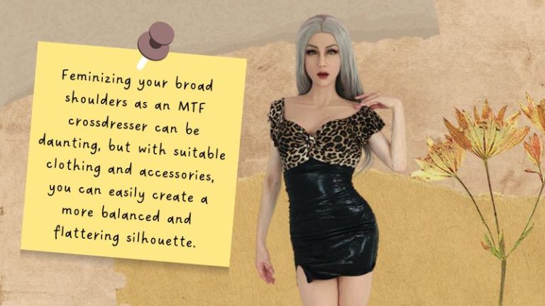 Feminizing Broad Shoulders As Mtf Crossdressers