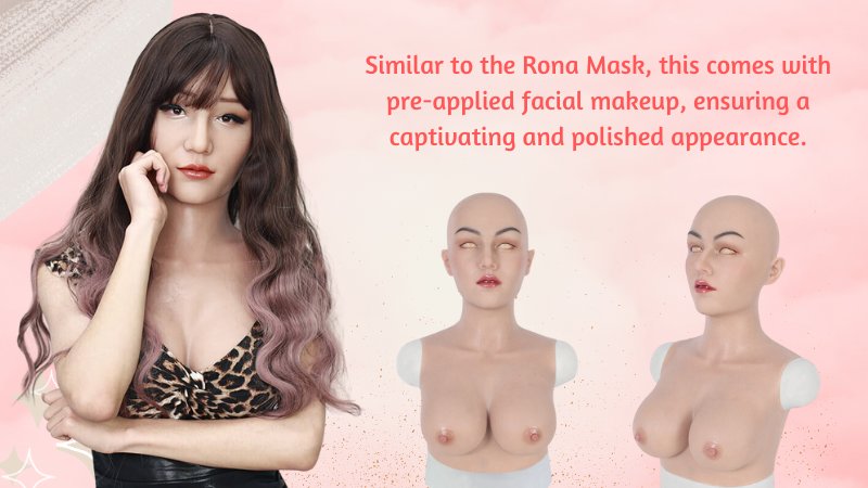 silicone female mask-Rona mask