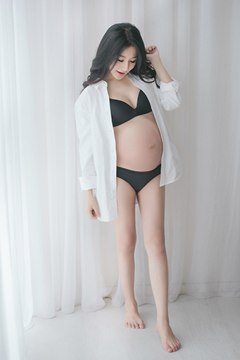 pregnancy fetishism asian dark hair women