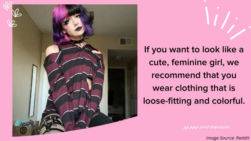  Femboy Aesthetic T-Shirt : Clothing, Shoes & Jewelry