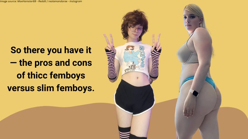 Thicc Femboys Vs. Slim Femboys