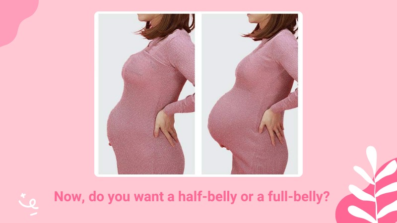 half belly vs full belly