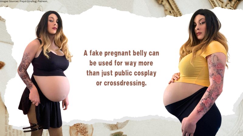 How to Use a Fake Pregnant Belly for Crossdressing or Cosplay