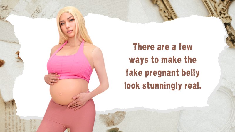 How to Use a Fake Pregnant Belly for Crossdressing or Cosplay