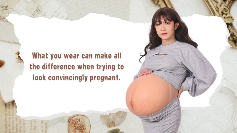 How to Use a Fake Pregnant Belly for Crossdressing or Cosplay