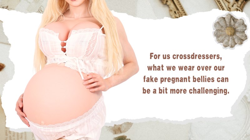 How to Use a Fake Pregnant Belly for Crossdressing or Cosplay