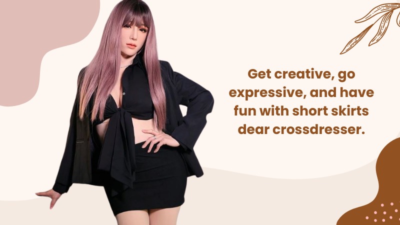 Crossdresser’s Guide on How to Wear Short Skirts Without Tights