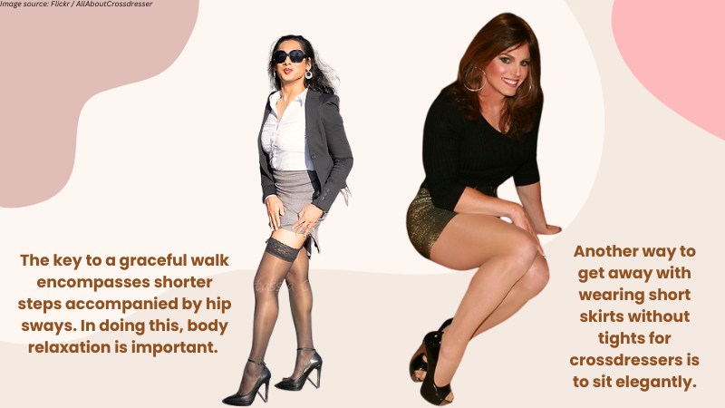 Crossdresser’s Guide on How to Wear Short Skirts Without Tights