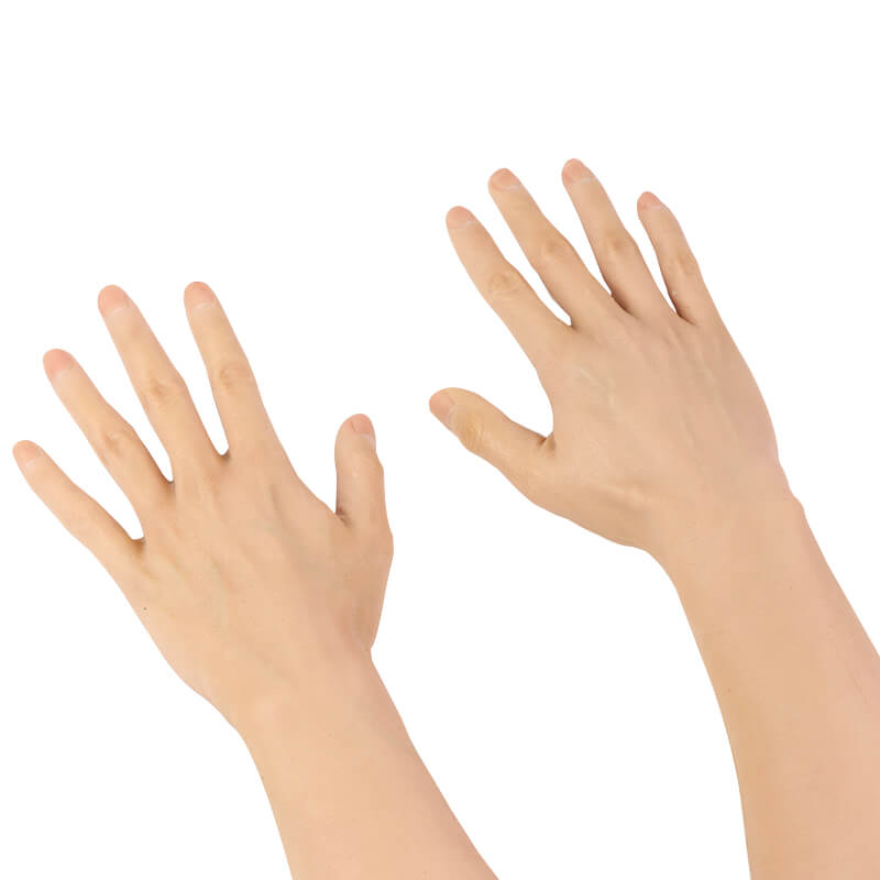 Realistic Silicone Female Gloves