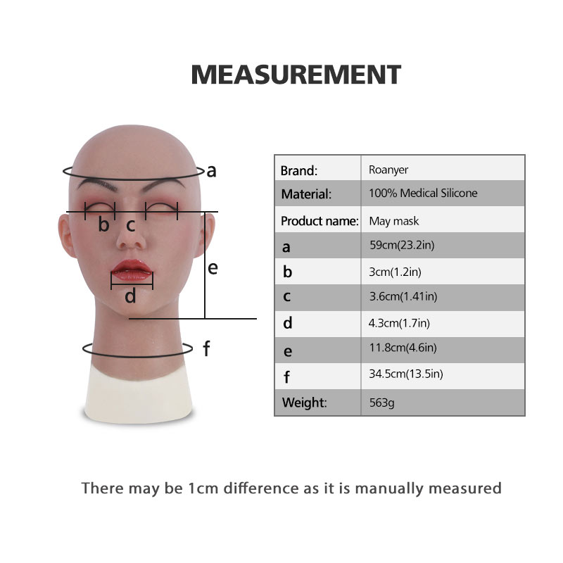 May Realistic Silicone Mask