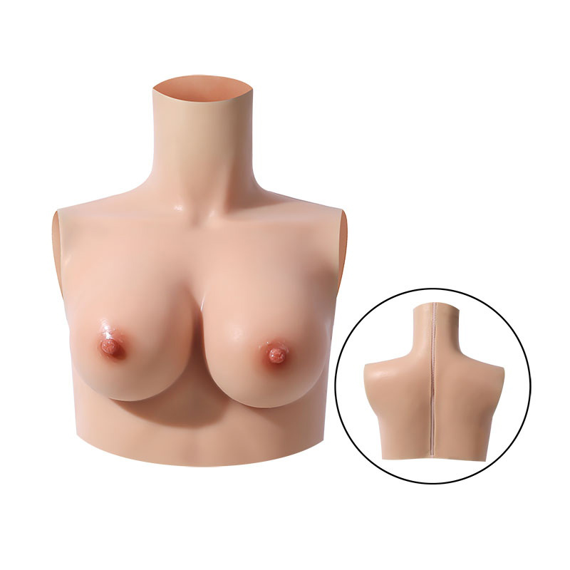 C Cup Breasts with Zipper