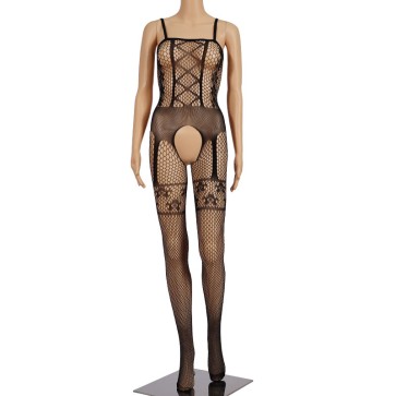 Fishnet Bodysuit - 001