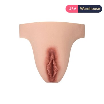 Fake Silicone Vagina Thong S3