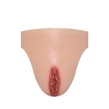 Large Fake Silicone Vagina Thong X3