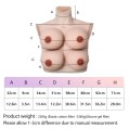 E Cup Silicone Four Breast Forms