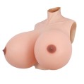 Extra Large Z Cup Silicone Inflatable Breasts