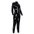 Neck Entry Silicone Catsuit Without Zippers 