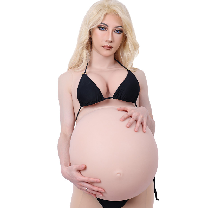 Pre-Order Silicone Inflatable Triplets Fake Pregnant Belly