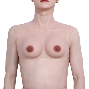 Upgraded C Cup Breasts with Hollow-out Back