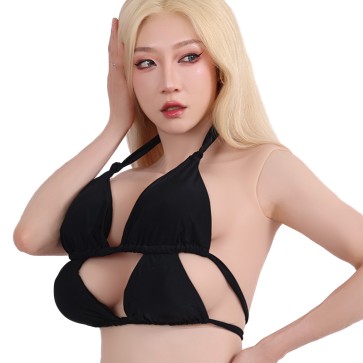 Black Four-Breast Bikini