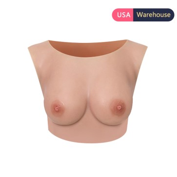 B Cup Breasts Round Collar