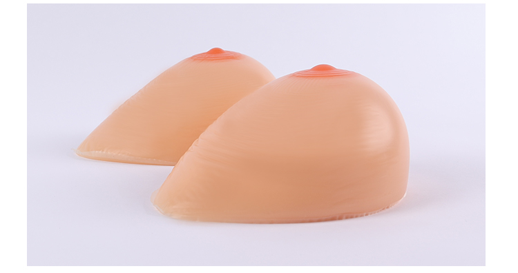  1 Pair Self Adhesive Silicone Breast Forms Waterdrop